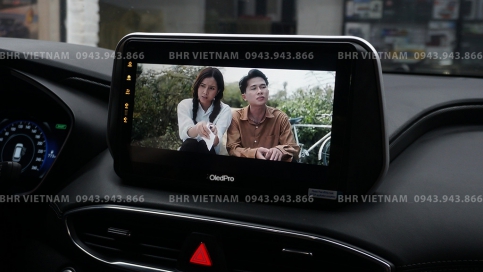 Màn hình DVD Android liền camera 360 xe Hyundai Santafe 2019 - 2020 | Oled Pro X8S 